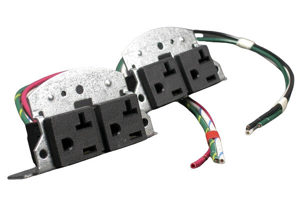 WIREMOLD RC4REC2 socket-outlet Black