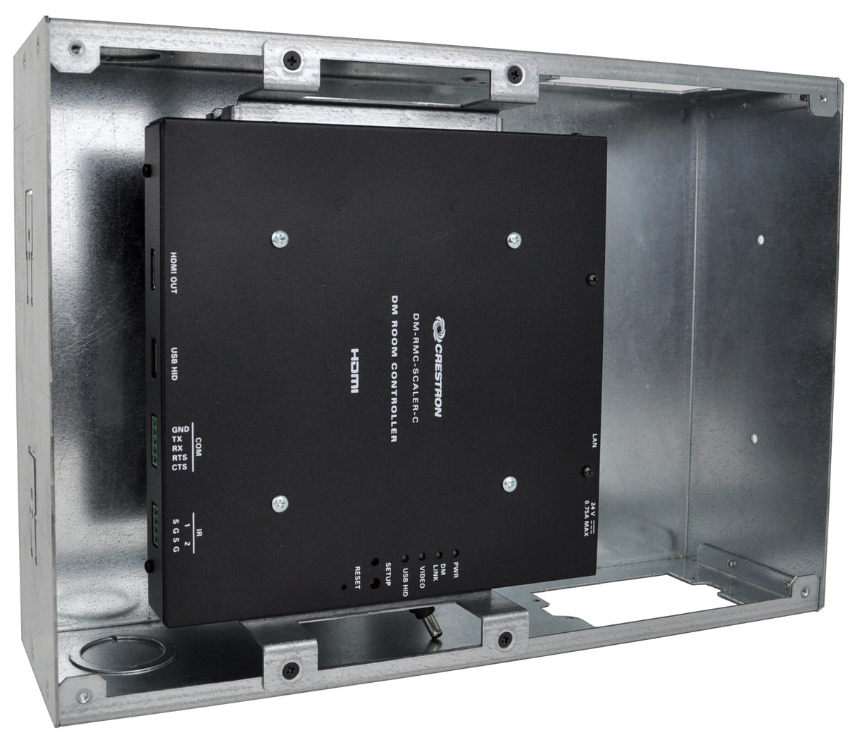 FSR PWB-270 CRST-DM-WHT Outlet box