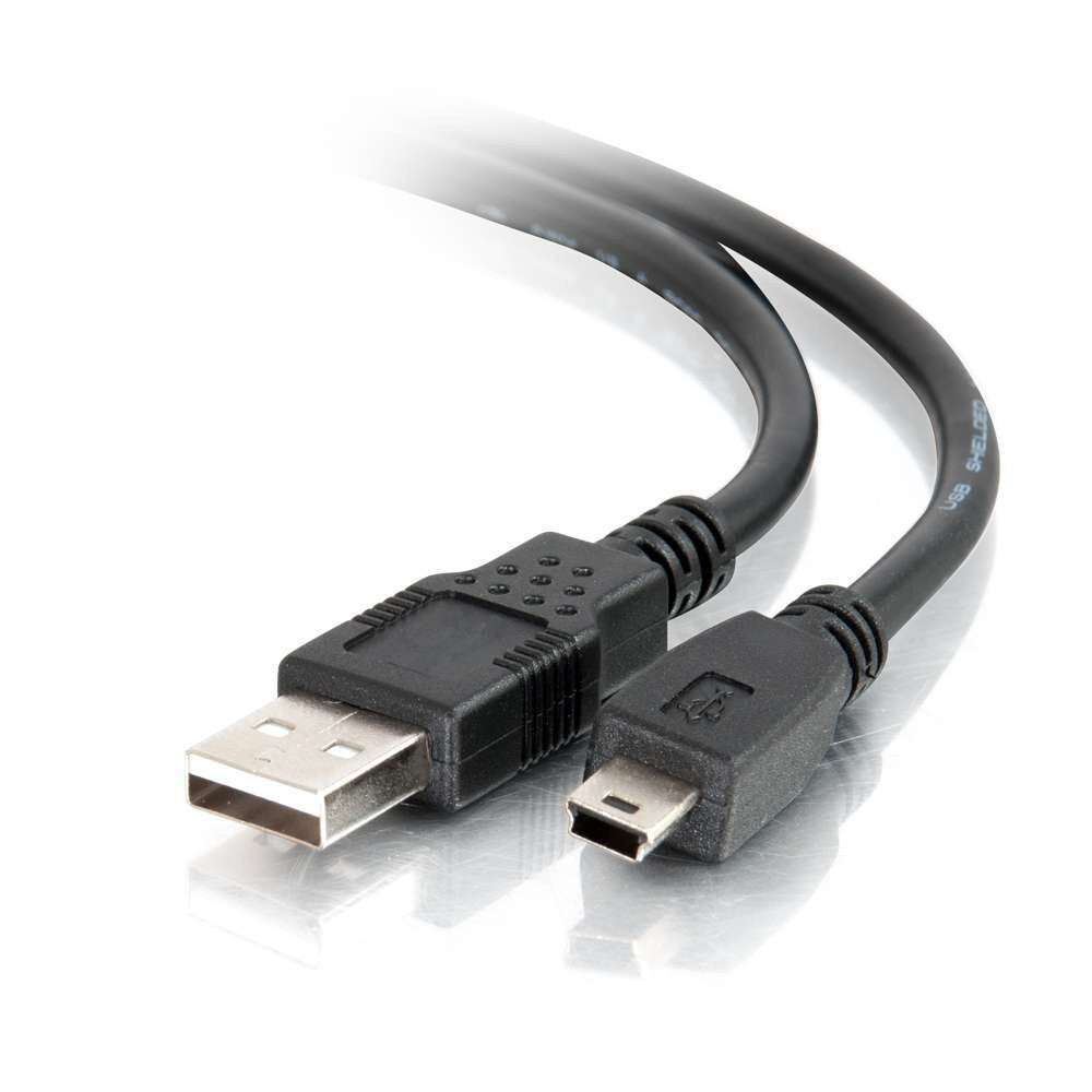 C2G 6.6ft (2m) USB 2.0 A to Mini-B Cable