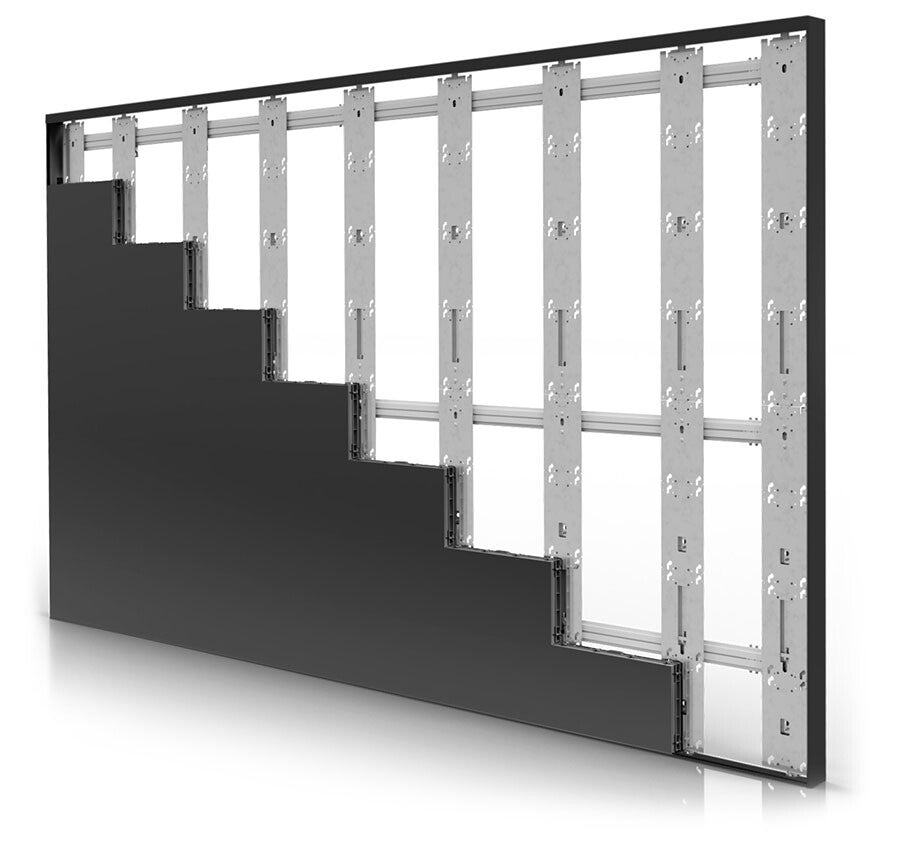 Draper Foundation Mount System for Uslim II (500mm) - 5 x 3 - Black