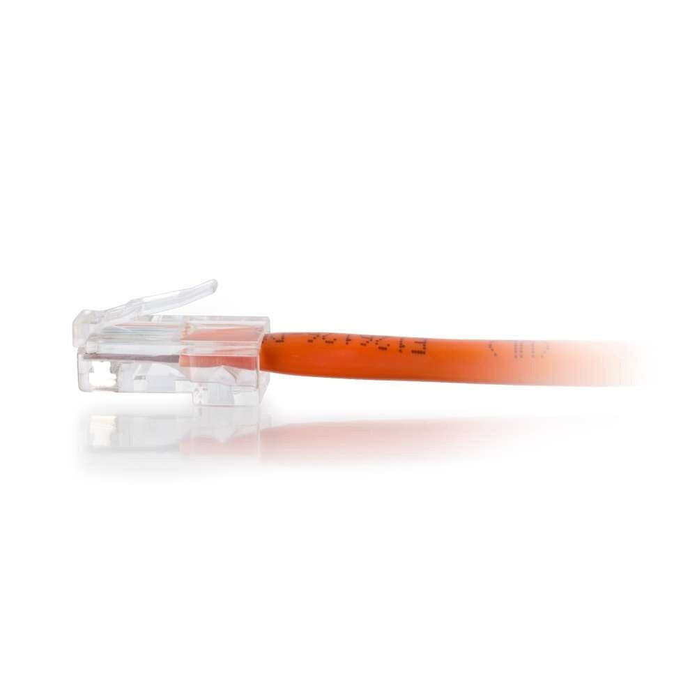 C2G 10ft (3m) Cat6 Non-Booted Unshielded UTP Ethernet Network Patch Cable - Orange