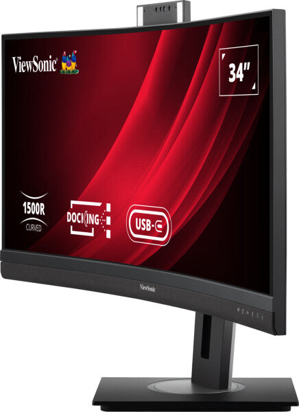 Viewsonic VG3457CV computer monitor 86.4 cm (34") 3440 x 1440 pixels UltraWide Quad HD LED Black