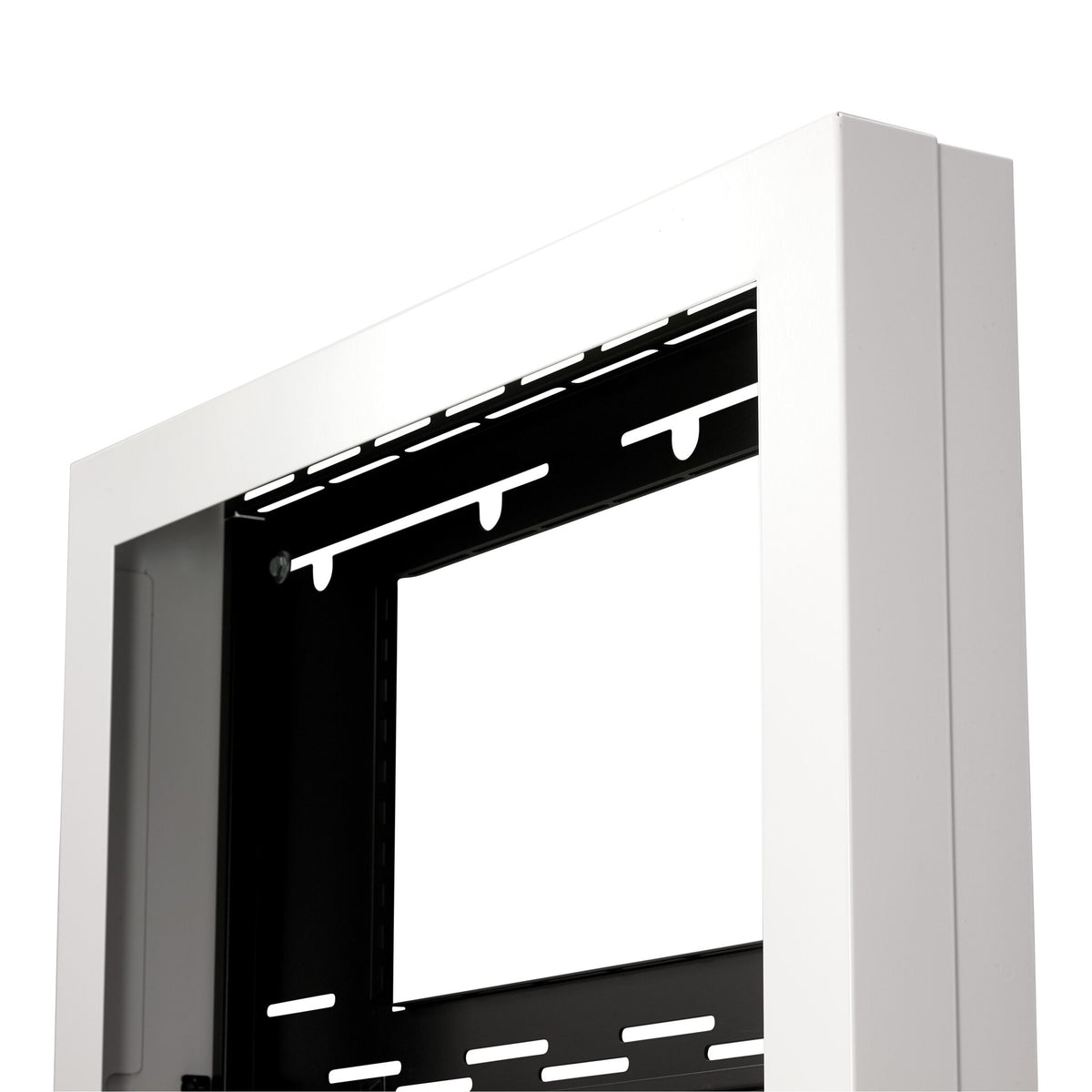 Chief ImpactTM On-Wall Kiosk - Portrait 55 Inch Black