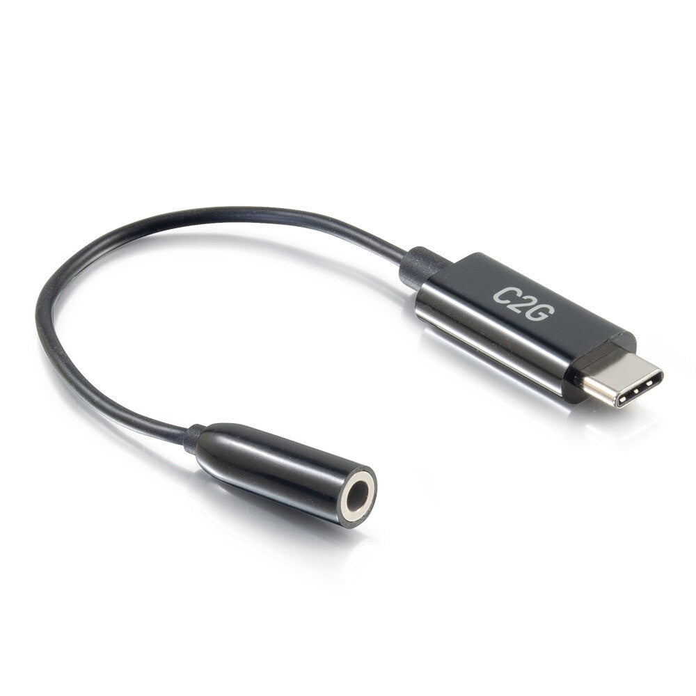C2G USB-C® to AUX (3.5mm) Adapter Converter