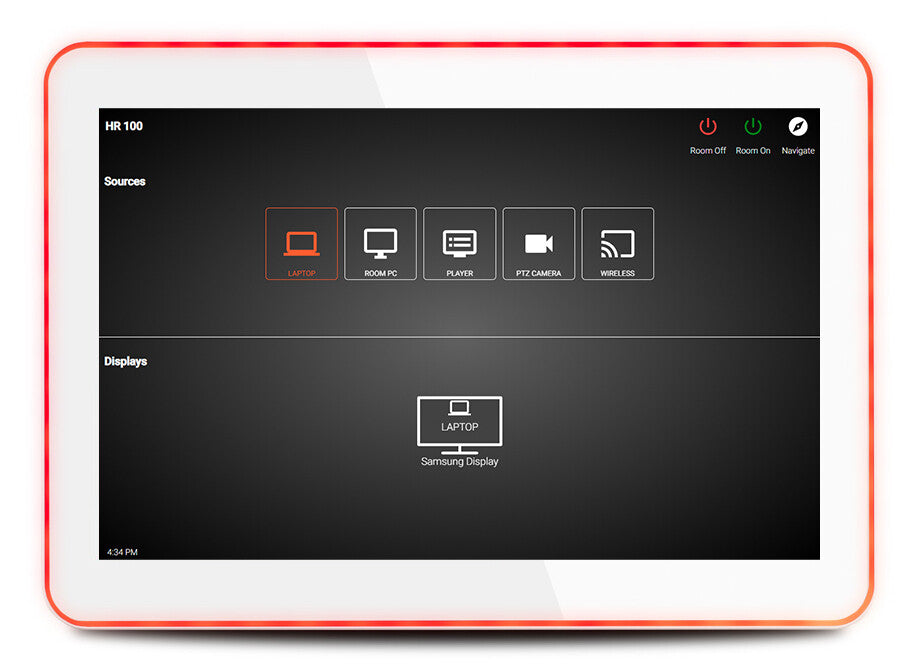 Atlona AT-VTPG-1000VL-WH meeting room display 25.6 cm (10.1") 1280 x 800 pixels LCD White