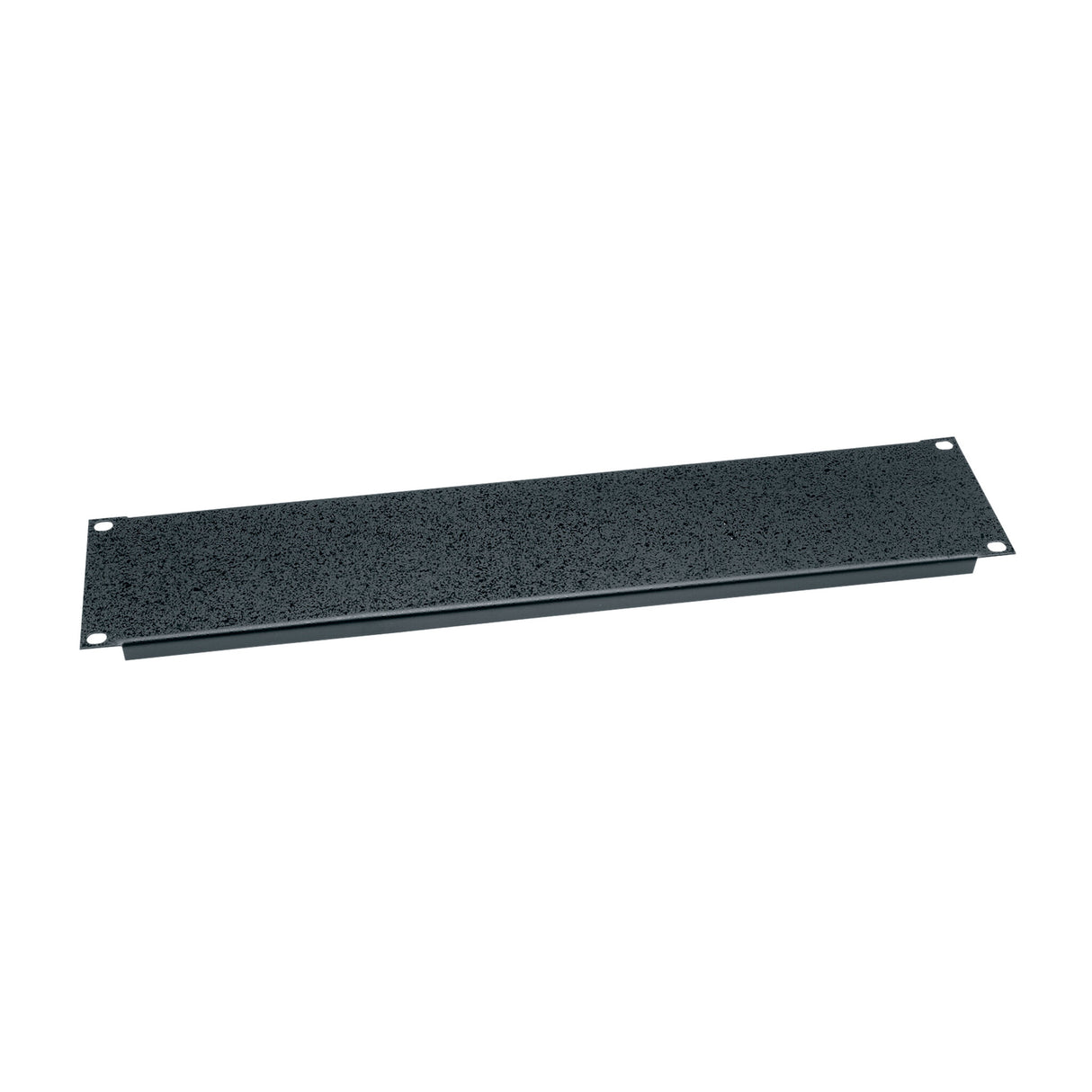 Middle Atlantic 2 RU Flanged Blank Rack Panel, Textured Steel - 12 Piece Contractor Pack