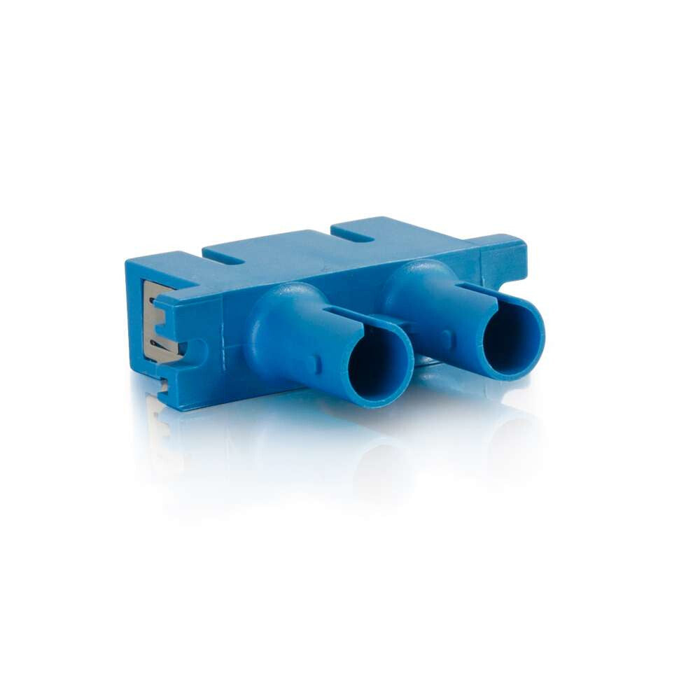 C2G SC/ST Duplex SM F/F fibre optic adapter Blue