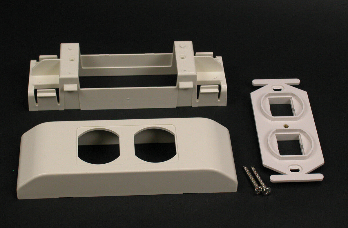 WIREMOLD 2407-2CMFW wall plate/switch cover White