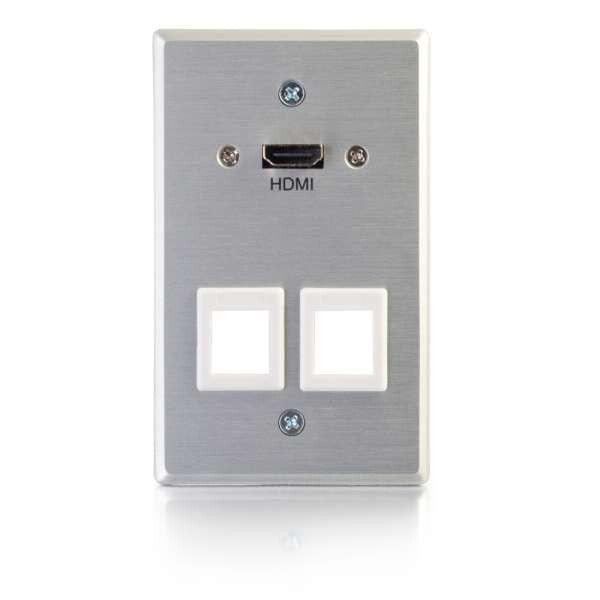 C2G 60160 wall plate/switch cover Aluminium