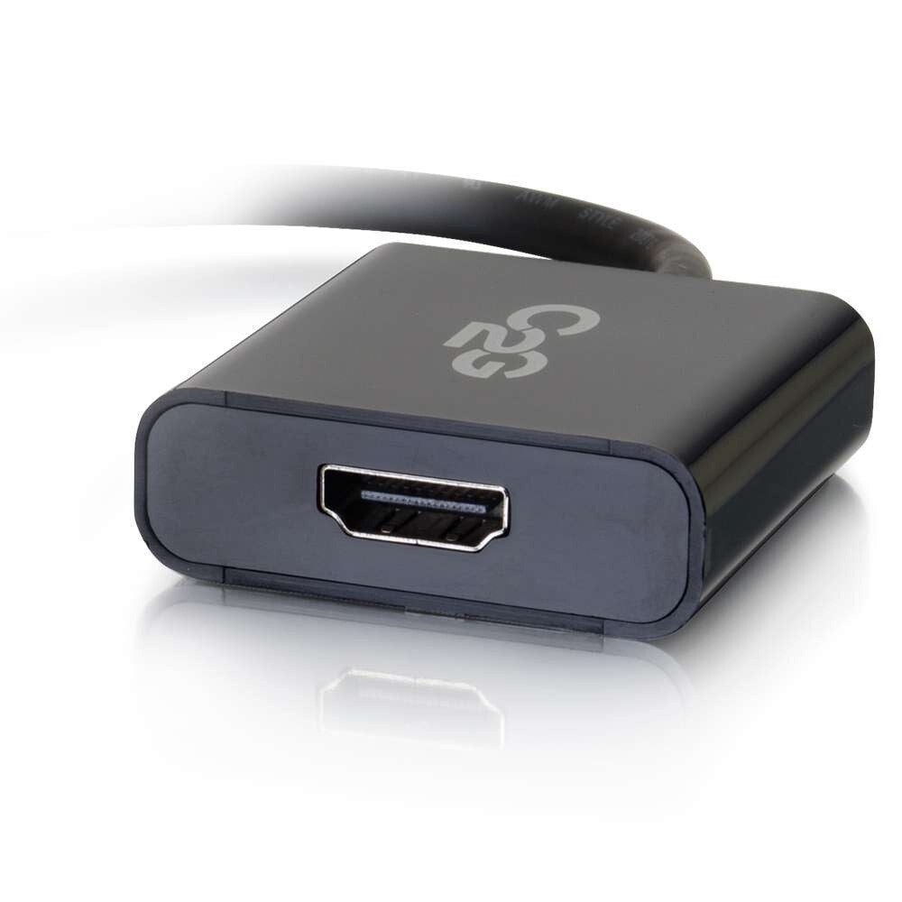 C2G Mini DisplayPortTM to HDMI® Active Adapter Converter 4K 30Hz - Black