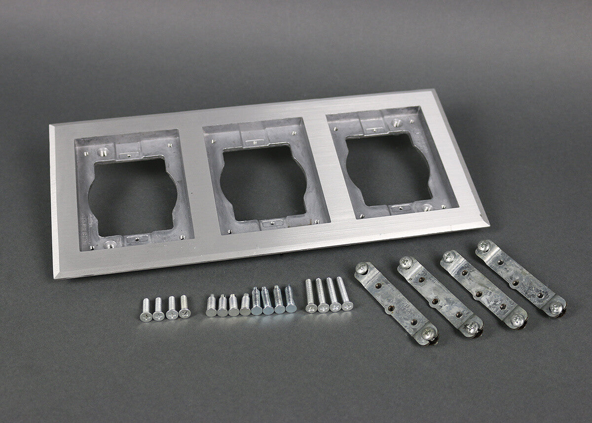 WIREMOLD 838TCAL outlet box Aluminium