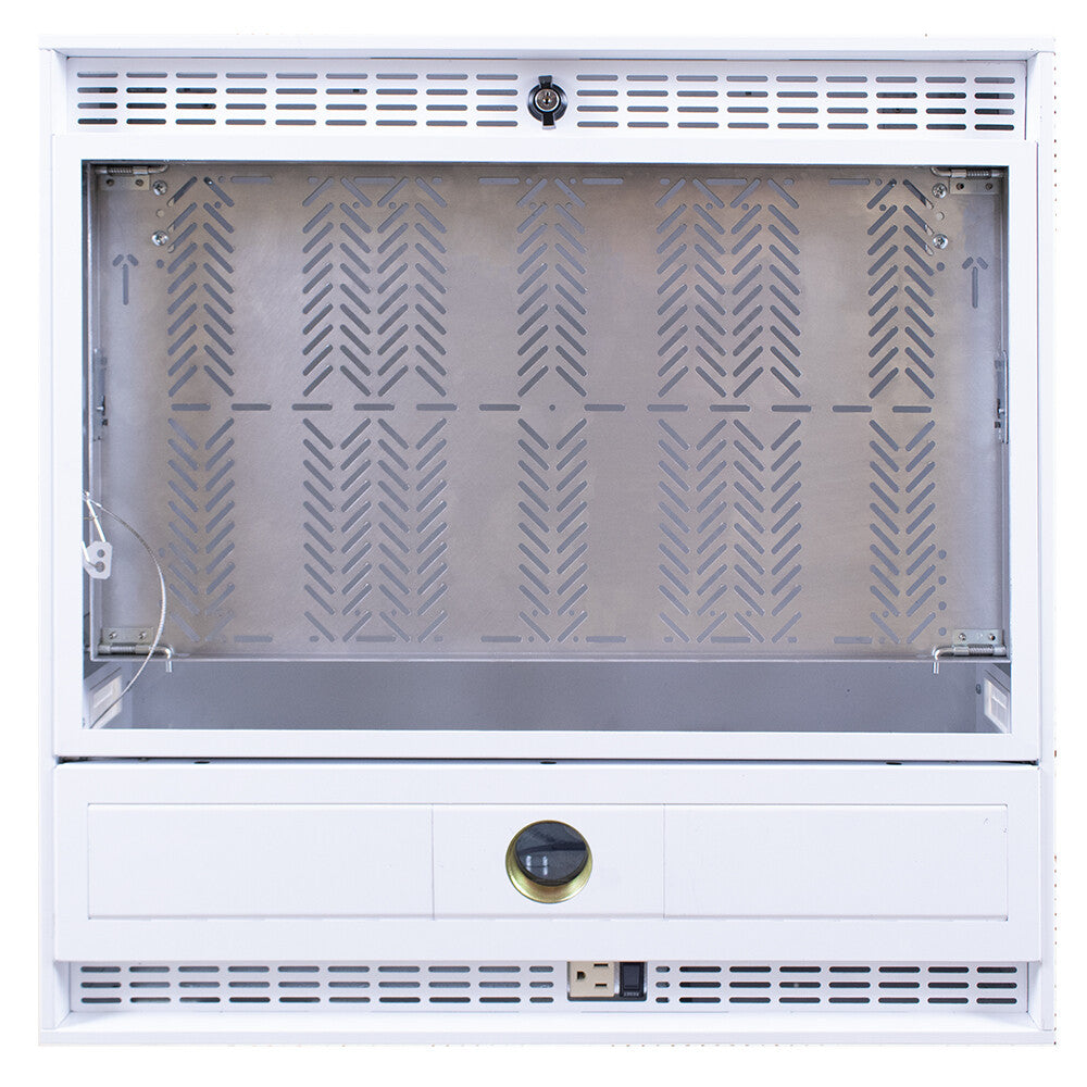 FSR CB-22P+ Suspended ceiling with storage box White, Grey