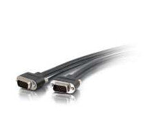 C2G 25ft VGA M/M VGA cable 7.62 m VGA (D-Sub) Black
