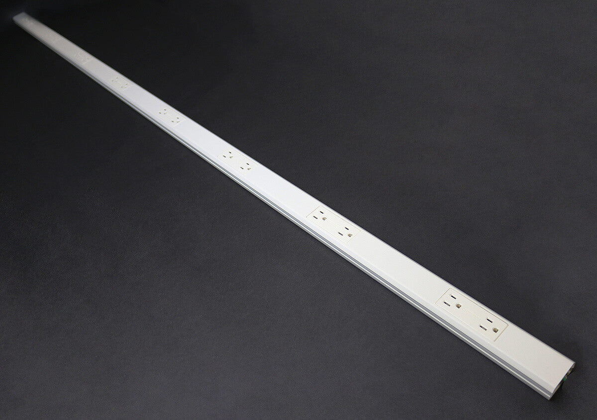 WIREMOLD Plugmold NM2000 power extension 0 m 8 AC outlet(s) Indoor Ivory