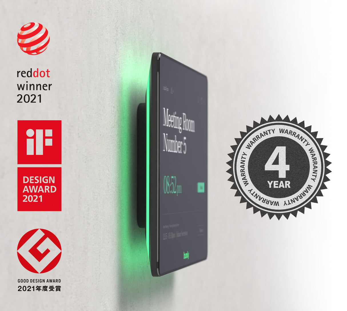 Humly HUM10042 warranty/support extension 4 year(s)