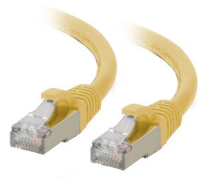C2G 15ft Cat6a networking cable Yellow 4.6 m S/FTP (S-STP)