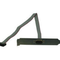 C2G DB9M Serial Add-A-Port Adapter serial cable Grey