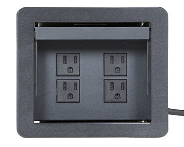 WIREMOLD TB672PPBK outlet box