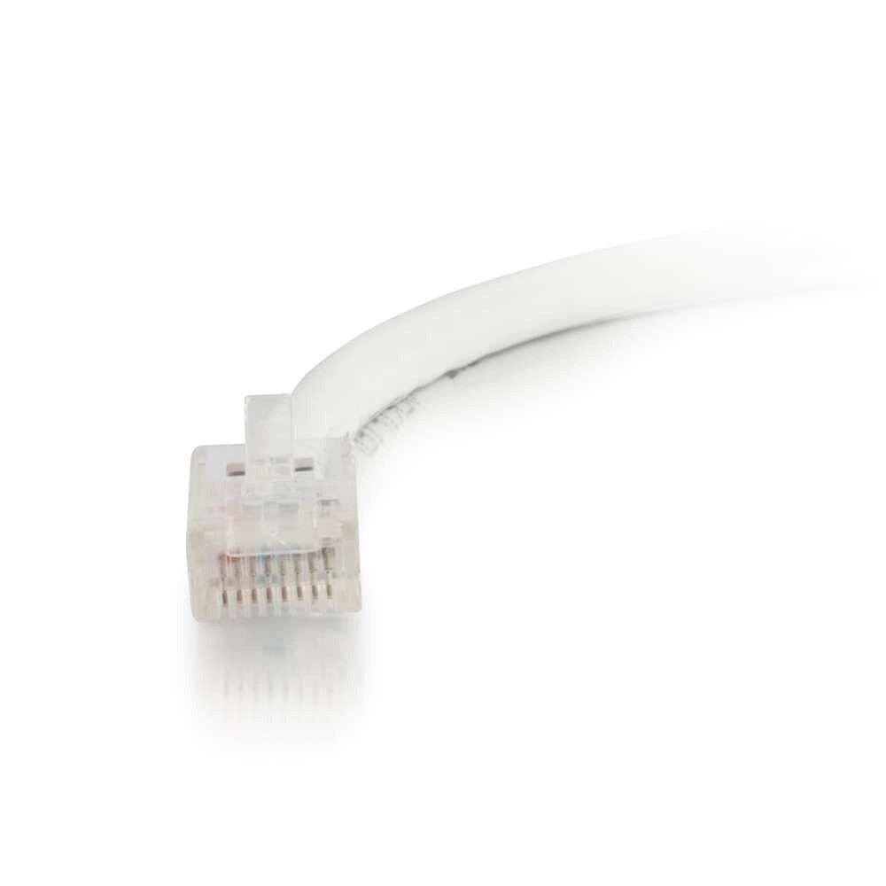 C2G 100ft (30.5m) Cat6 Non-Booted Unshielded UTP Ethernet Network Patch Cable - White
