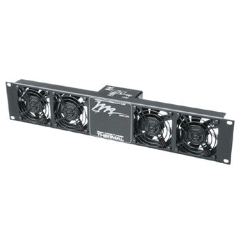 Middle Atlantic Products IUQFP-4 rack cooling equipment Black 2U