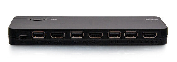 C2G USB-C®/HDMI® 3-Input Combo to HDMI 1-Output KVM with Power Delivery - 4K 60Hz