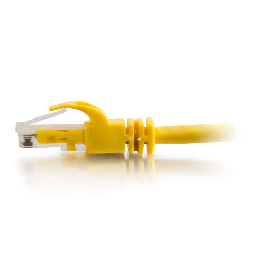 C2G 7ft (2.1m) Cat6 Snagless Unshielded UTP Network Crossover Patch Cable - Yellow