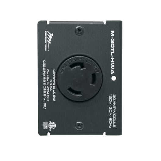 Middle Atlantic Products M-30TL-HWA power distribution unit (PDU) 1 AC outlet(s) Black