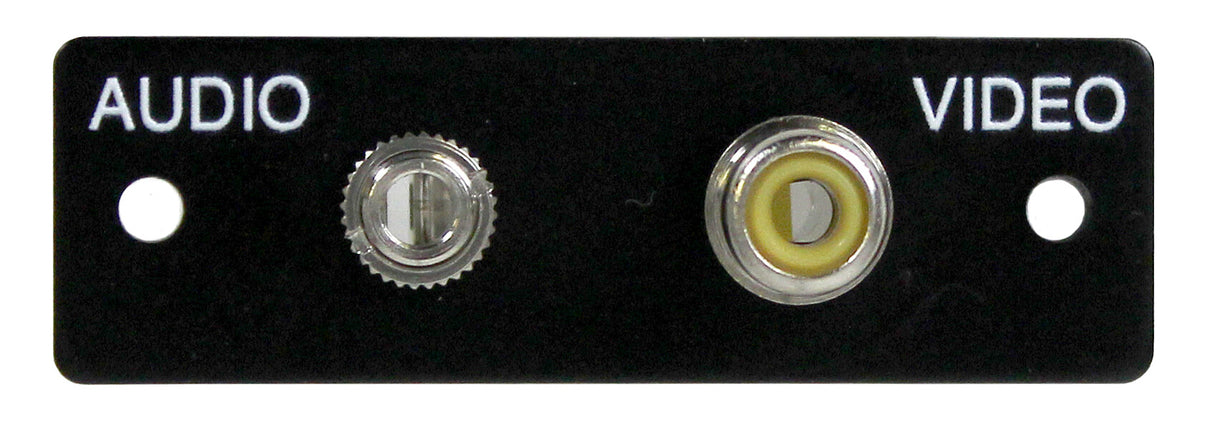 FSR IPS-AV922S-LB-BLK socket-outlet RCA + 3.5 mm White