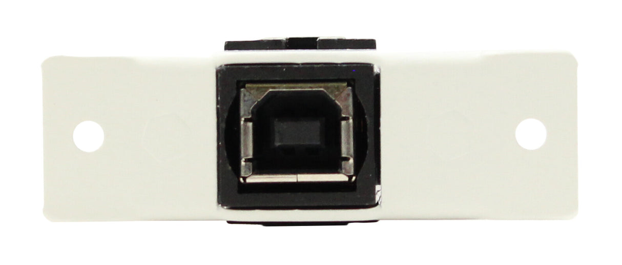 FSR IPS-D718S-WHT socket-outlet USB B Black, White