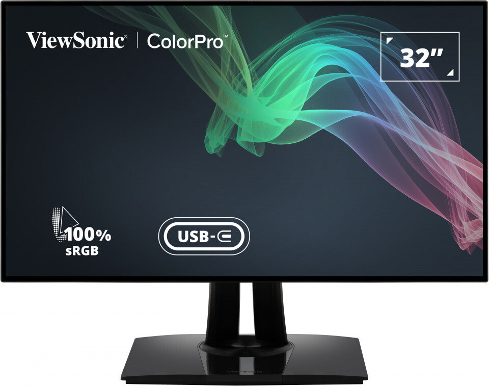 Viewsonic VP Series 3268A-4K computer monitor 81.3 cm (32") 3840 x 2160 pixels 4K Ultra HD LED Black