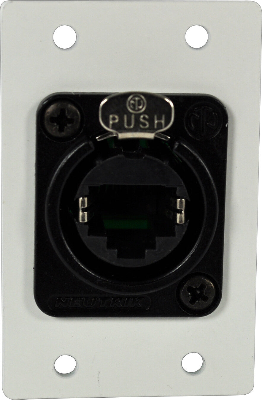 FSR IPS-C710D-WHT socket-outlet RJ-45 Black, White