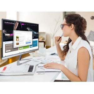 Viewsonic VX Series VX2476-SMHD LED display 61 cm (24") 1920 x 1080 pixels Full HD