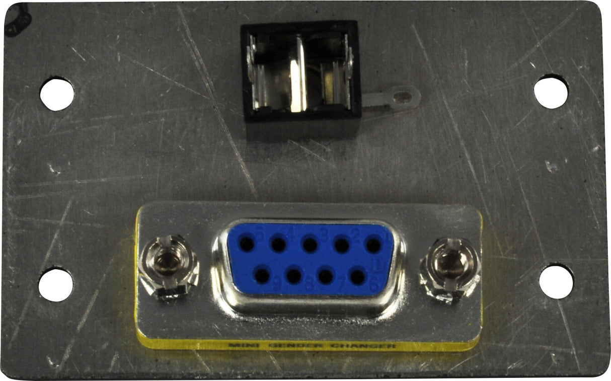 FSR IPS-AV923D-BLK socket-outlet VGA (D-Sub) + 3.5 mm Black, Blue