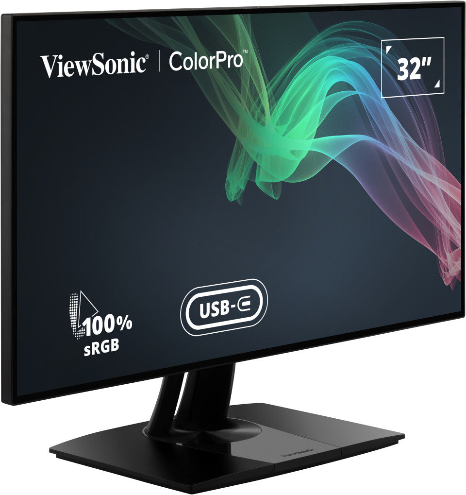 Viewsonic VP Series 3268A-4K computer monitor 81.3 cm (32") 3840 x 2160 pixels 4K Ultra HD LED Black