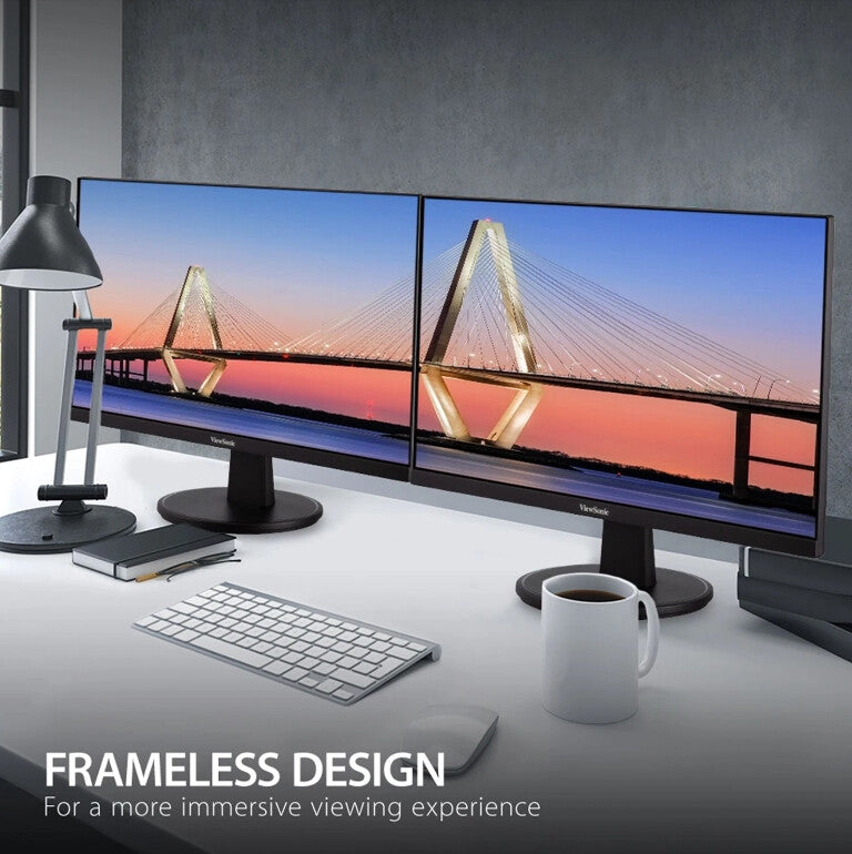 Viewsonic VA VA2447-MHU computer monitor 61 cm (24") 1920 x 1080 pixels Full HD LED Black