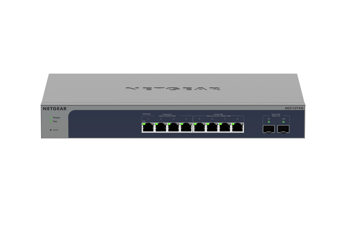 NETGEAR 10-Port Multi-Gigabit/10G Ethernet Smart Switch (MS510TXM)