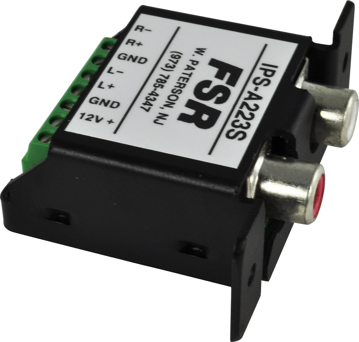 FSR IPS-A223S-BLK socket-outlet RCA Black