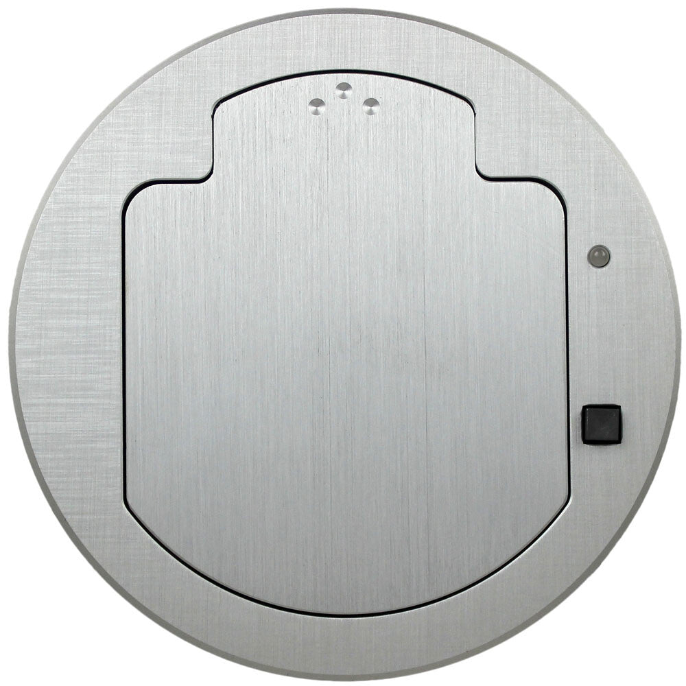 FSR T3-DV2S-1B-ALM outlet box NEMA 5-15R Aluminium, Black