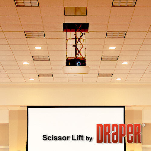 Draper SL10, 110 V project mount Ceiling White