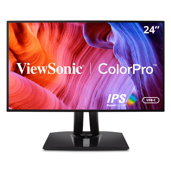 Viewsonic VP Series VP2468A computer monitor 61 cm (24") 1920 x 1080 pixels Full HD LED Black