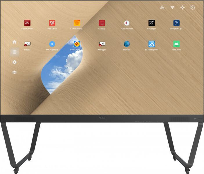 Viewsonic LDP163-181 Signage Display Digital signage flat panel 4.14 m (163") LCD Wi-Fi 600 cd/m² Full HD Black Android 9.0