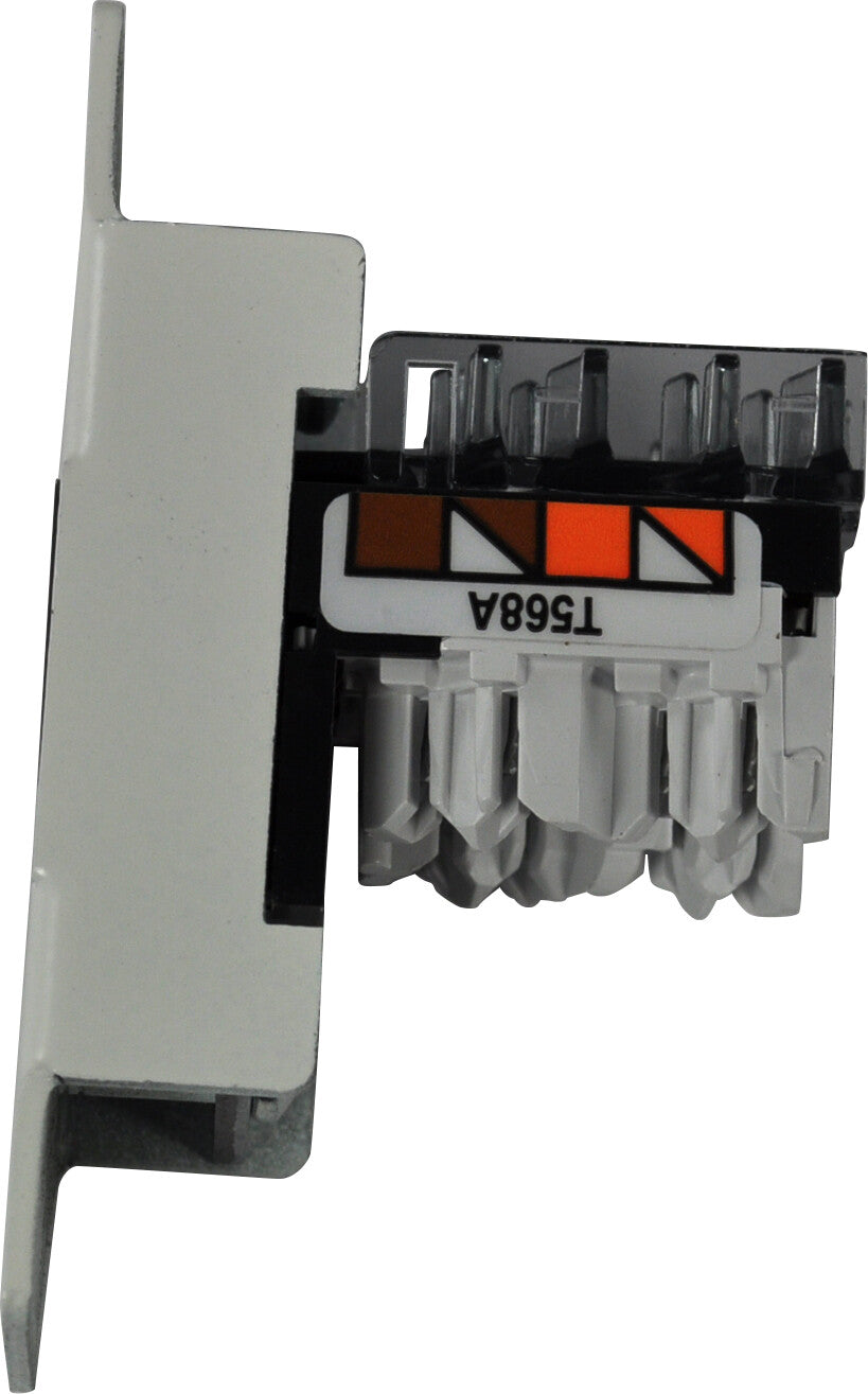 FSR IPS-D710S-WHT socket-outlet RJ-45 Black, White