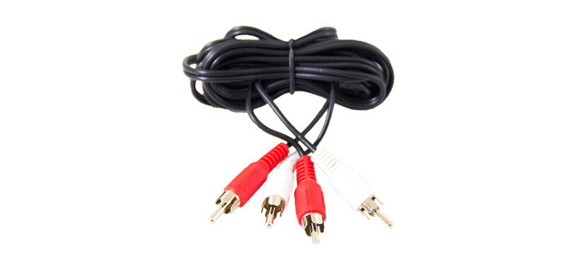 Listen LPT-A107-B audio cable 2 m 2 x RCA Black