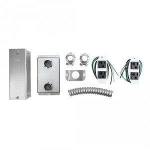 FSR SF8-CPT-JNC2-ALM outlet box Aluminium