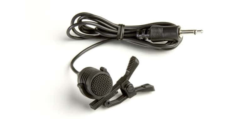 Listen LA-261 microphone Black Lavalier/Lapel microphone