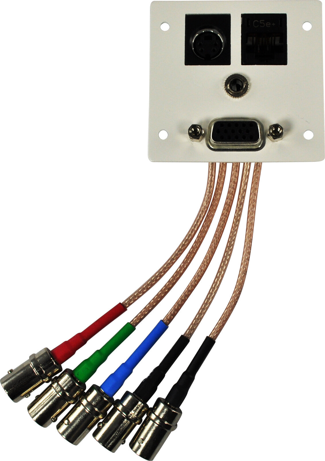 FSR IPS-AVC942T-WHT socket-outlet Black, White