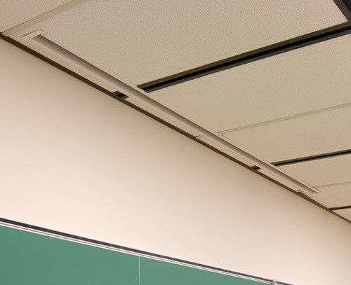 Draper Ceiling Trim Kit 2.59 m (102") Silver, White