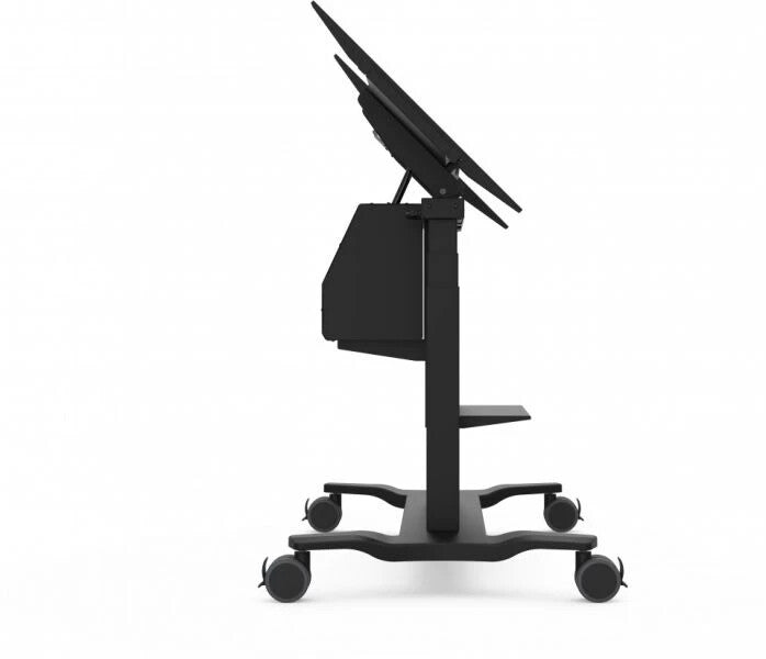 Viewsonic VB-STND-008 multimedia cart/stand Black Universal Multimedia cart/trolley