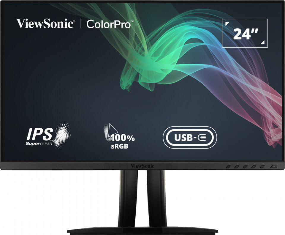 Viewsonic VP Series VP2456 computer monitor 61 cm (24") 1920 x 1080 pixels Full HD LED Black