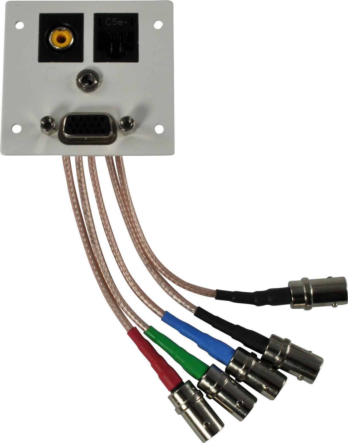 FSR IPS-AVC941T-WHT socket-outlet Black, White